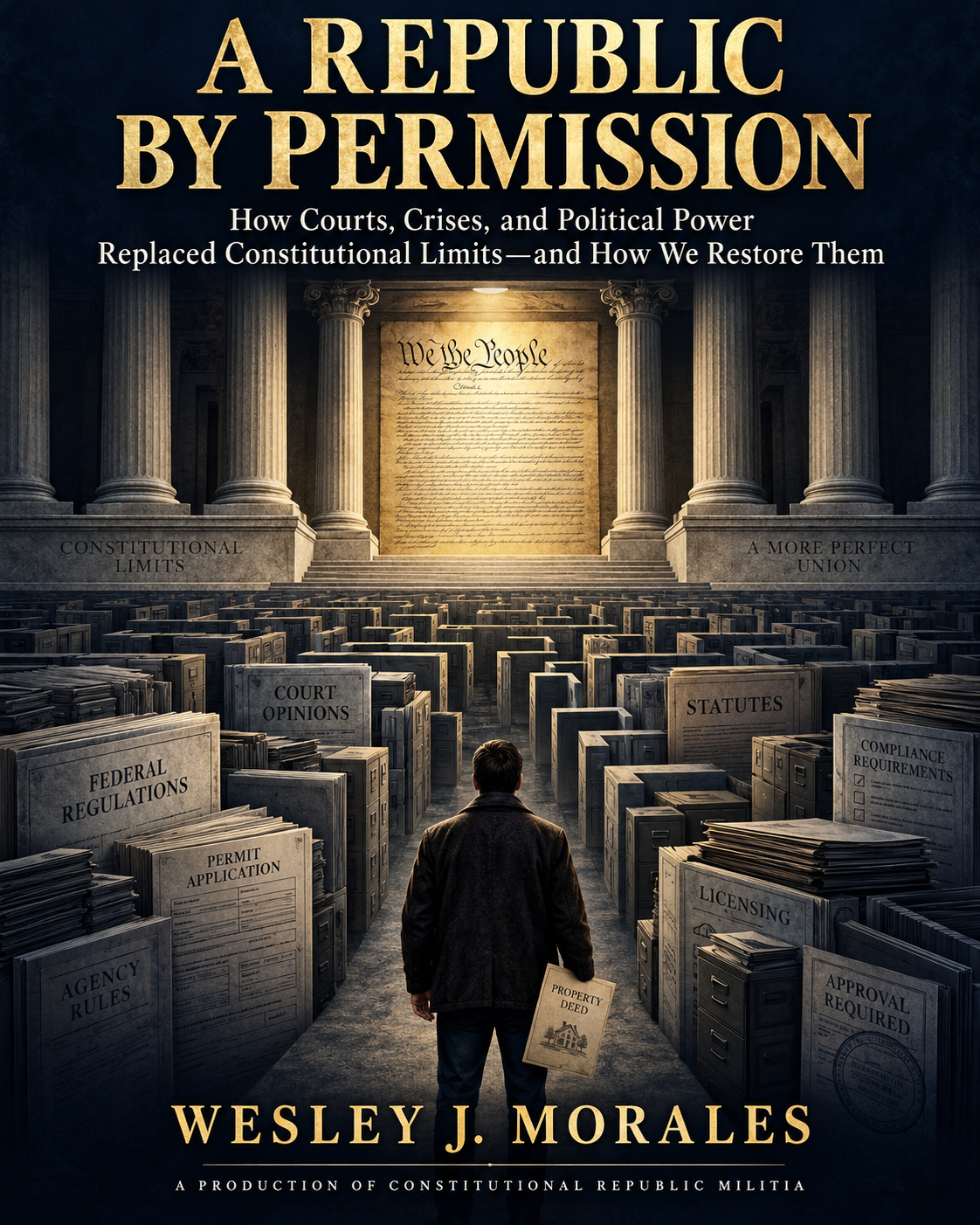 Cover of A Republic by Permission by Wesley J. Morales